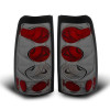 Raxiom 99-02 Chevrolet Silverado 1500 Fleetside Axial Series Tail Lights- Black- Smoked Lens - S112742 Photo - Primary
