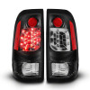 Raxiom 97-03 Ford F-150 Styleside LED Tail Lights- Black Housing- Red/Clear Lens - T542844 Photo - Primary