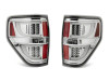 Raxiom 09-14 Ford F-150 Styleside G2 LED Tail Lights- Chrome Housing- Clear Lens - T542857 Photo - Close Up