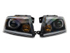 Raxiom 04-08 Ford F-150 Axial Series LED Proj Headlights/Seq LED Bar- Black- Clear Lens - T566366 Photo - Close Up