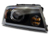 Raxiom 04-08 Ford F-150 Axial Series LED Proj Headlights/Seq LED Bar- Black- Clear Lens - T566366 Photo - Close Up