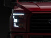 Raxiom 15-17 Ford F-150 XR Series LED Projector Headlights with DRL- Black Housing- Clear Lens - T577236 Photo - Close Up