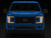 Raxiom 18-20 Ford F-150 CXR Series LED Headlights with Amber DRL- Black Housing- Clear Lens - T593911 Photo - Close Up