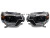 Raxiom 12-15 Toyota Tacoma Axial Series Switchback Projector Headlights- Black Housing- Clear Lens - TT23359 Photo - Primary