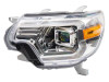 Raxiom 12-15 Toyota Tacoma Axial Series Switchback Projector Headlights- Chrome- Clear Lens - TT23360 Photo - Primary