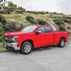 Westin 14-18 Chevy/GMC Silverado/Sierra 1500/2500/3500 Double Cab Outlaw Drop Nerf Bars Tex Black - 20-13715 Photo - Mounted