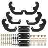 Westin 15-26/17-26 Ford F-150/F-250/F-350/F-450 SuperCab Outlaw Drop Nerf Step Bars Tex Black - 20-13935 Photo - Unmounted