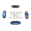 Timbren 08-21 Lexus LX570/Toyota Land Cruiser BES Severe Duty Semi-Metallic Brake Pads - Rear - TIM-D1304SD Photo - Primary