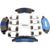 Timbren 15-20 Cadillac Escalade/Chevy Suburban BES Severe Duty Semi-Metallic Brake Pads - Front - TIM-D1363SD Photo - out of package