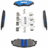 Timbren 24-25 Lexus GX550/Toyota Land Cruiser BES Severe Duty Semi-Metallic Brake Pads - Rear - TIM-D2511SD Photo - out of package