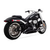 Vance & Hines 25-26 Harley Davidson Gen 2 M8 Wide Tire Softail Big Radius Exhaust System - Black - 46380 User 1