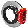 Wilwood kit rear FDLI DISC/DRUM strange floater 1PC red powder coat - 140-12420-R Photo - Primary