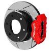 Wilwood kit rear DISC/DRUM FDLI C10/K10 63-87/K5 blazer 69-91 6LUG 2.46 off 12.19 GT red - 140-18158-R Photo - Primary