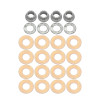 Wilwood bolt kit 1/2-20 nut washer shims SX/TX radial bracket - 230-17764 Photo - Primary