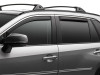 WeatherTech 15-18 Subaru WRX/WRX Sti Hatchback Front & Rear Side Window Deflectors - Matte Black - 82709IMB Photo - Primary