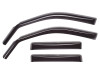 WeatherTech 24-25 Jeep Wagoneer S / 2026 Jeep Cherokee Rear Side Window Deflectors - Dark Tint - 811112IM Photo - Unmounted