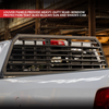 Gen-Y 20+ GMC GM 2500/3500 Defender 2 Outer Louver Panel for Headache Rack - Black - GH-29207 Photo - lifestyle view