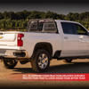 Gen-Y 20+ GMC GM 2500/3500 Defender 2 Outer Louver Panel for Headache Rack - Black - GH-29207 Photo - lifestyle view