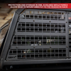 Gen-Y 20+ GMC GM 2500/3500 Defender 2 Outer Louver Panel for Headache Rack - Black - GH-29207 Photo - lifestyle view