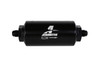 Aeromotive In-Line Filter - AN-06 238 Stainless Mesh Element - Anodized Black - 12390 Photo - Primary