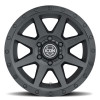 ICON Rebound 18x9 / 5x5in / -12mm / 4.5in BS Double Black Wheel - 1818907345DB Photo - Close Up
