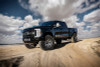 ICON 23-24 Ford F-250/F-350 SD 4WD Front 2.0 Aluminum Series Remote Reservoir Shock - 4.5in Lift - 66518R Photo - lifestyle view