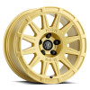 ICON Ricochet 17x8 / 5x100 / 38 mm / 6in BS Gloss Gold Wheel - 7017805060GG Photo - Primary