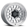 ICON Anza 17x8.5 / 6x5.5 / 25mm / 5.75in BS Silver Machined Wheel - 8217859057SM User 1