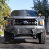Go Rhino 21-23 Ford F-150 (4dr) Element Front Bumper w/ Power Bar - Tex. Blk - 343981T Photo - Mounted