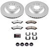Power Stop 04-05 Buick Rainier Front Z36 Coated Truck & Tow Brake Kit - CPK2057-36 Photo - Primary