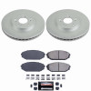 Power Stop 01-02 Acura MDX Front Z23 Coated Brake Kit - CPK2299-23 Photo - Primary