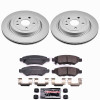 Power Stop 08-14 Cadillac CTS Rear Z23 Coated Brake Kit - CPK4723-23 Photo - Primary