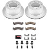 Power Stop 01-06 Chevrolet Silverado 3500 Rear Z36 Coated Truck & Tow Brake Kit - CPK5337-36 Photo - Primary