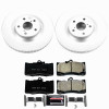Power Stop 16-17 Lexus GS200t Front Z23 Coated Brake Kit - CPK6355-23 Photo - Primary