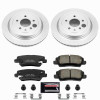 Power Stop 13-18 Cadillac ATS Rear Z23 Coated Brake Kit - CPK6385-23 Photo - Primary