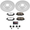 Power Stop 14-23 Jeep Cherokee Rear Z36 Coated Truck & Tow Brake Kit - CPK6542-36 Photo - Primary