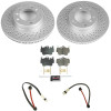 Power Stop 06-08 Porsche 911 Front Z23 Coated Brake Kit - CPK6731-23 Photo - Primary