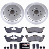 Power Stop 13-19 Lincoln MKT Rear Z23 Coated Brake Kit - CPK6819-23 Photo - Primary