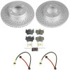Power Stop 2005 Porsche 911 Front Z23 Coated Brake Kit - CPK7194-23 Photo - Primary