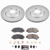 Power Stop 18-20 Mitsubishi Eclipse Cross Front Z23 Coated Brake Kit - CPK8424-23 Photo - Primary