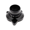 Wehrli 11-25 Ford Power Stroke 6.7L Billet Aluminum Thermostat Housing - Black Anodized - WCF100148 User 1