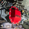 Wehrli 17-24 Ford F250/F350 SRW Dana M275 Rear Axle Differential Cover - Bengal Red - WCF100184-BR Photo - Mounted