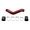 Wehrli 19-24 Cummins 6.7L Driver Side 3.5in Intercooler Pipe - WCFab Red - WCF100218-RED Photo - Primary