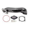 Wehrli 11-16 GM Duramax LML Passenger 3in Upper Crossover Intercooler Pipe - Sparkle Granny Smith - WCF100328-SGS Photo - Primary