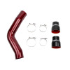 Wehrli 13-18 Cummins 6.7L Passenger (Hot) Side 3.5in Intercooler Pipe - Candy Teal - WCF100406-CT Photo - Primary