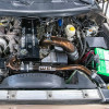 Wehrli 98.5-02 Cummins 5.9L Upper Coolant Pipe - WCFab Red - WCF100559-RED Photo - Mounted