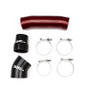 Wehrli 98.5-02 Cummins 5.9L Passenger Side 3.5in Intercooler Pipe - Cat Yellow - WCF100564-CAT Photo - Primary