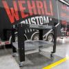 Wehrli Modular Steel Work Bench Top/Shelf Kit - 32in x 48in x .120in Thick (Grey & Raw Steel) - WCF25-3248-120-TBLGR1 User 1