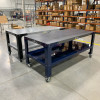 Wehrli Modular Steel Work Bench Top/Shelf Kit - 42in x 90in x .120in Thick (Grey) - WCF25-4290-120-TBLGR2 User 2