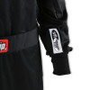 RaceQuip Black Chevron-1 Suit - SFI-1 Medium - 130903RQP Photo - out of package